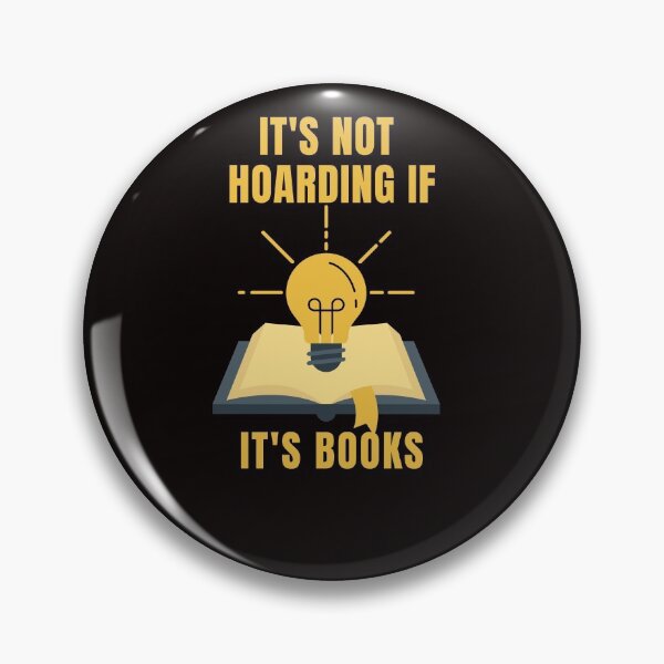 Item preview, It's Not Hoarding If It's Books  designed and sold by bilal sibgui.