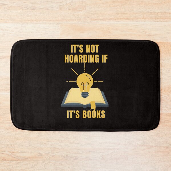 Item preview, It's Not Hoarding If It's Books  designed and sold by bilal sibgui.