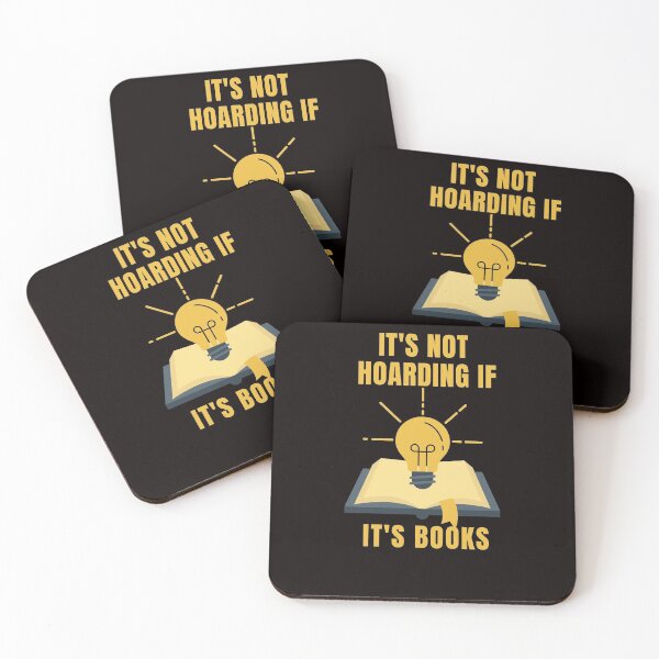 Item preview, It's Not Hoarding If It's Books  designed and sold by bilal sibgui.