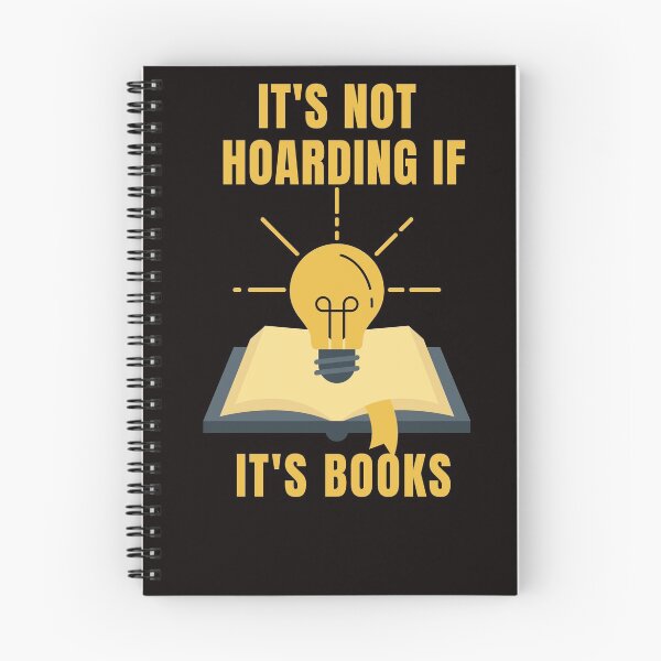 Item preview, It's Not Hoarding If It's Books  designed and sold by bilal sibgui.