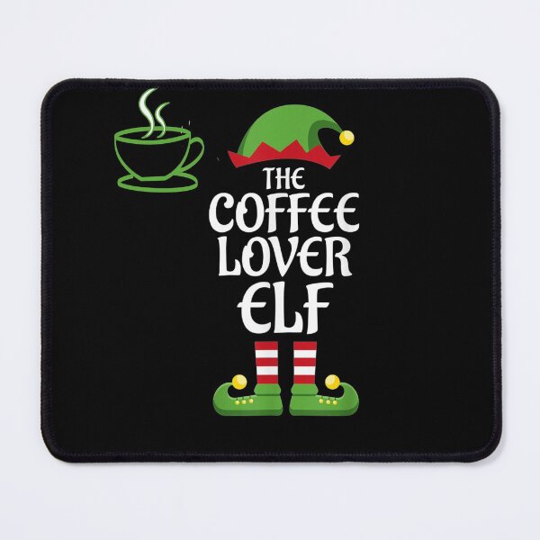 Item preview, the Coffee Lover Elf  Funny idea gift for nurse student and coffee lovers mornings designed and sold by wi trendshop.