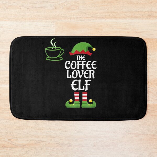 Item preview, the Coffee Lover Elf  Funny idea gift for nurse student and coffee lovers mornings designed and sold by wi trendshop.