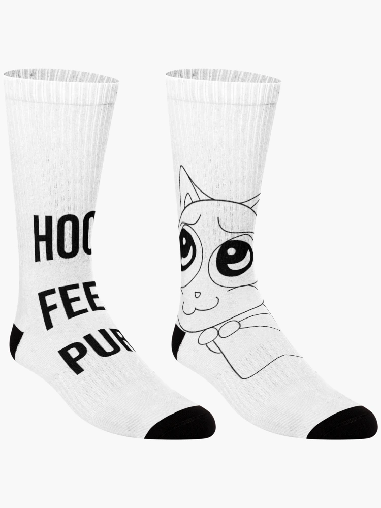 Thumbnail 3 of 5, Socks, Hooman feed me purrease funny cat designed and sold by Experience21.