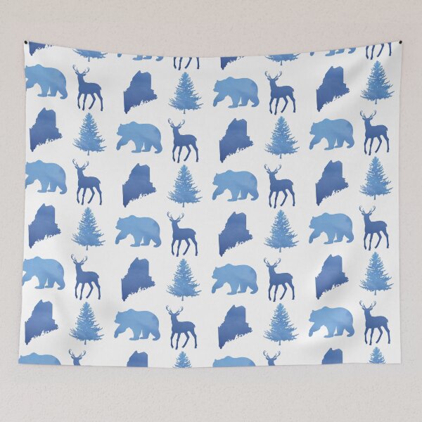 Item preview, Light Blue State of Maine Sticker Pack  designed and sold by Dalaura.