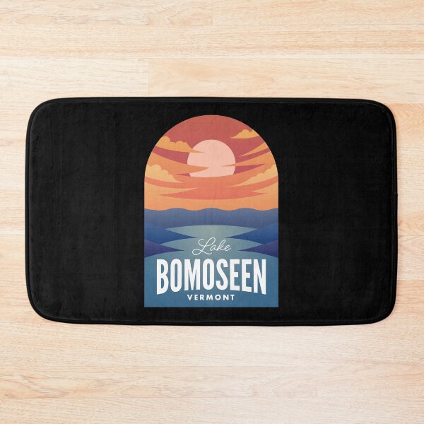 Item preview, Lake Bomoseen VT Retro Sunset designed and sold by HalpinDesign.