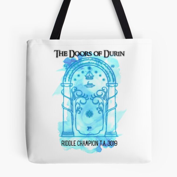 Item preview, The Doors of Durin Riddle Champion T.A. 3019 designed and sold by haileev.