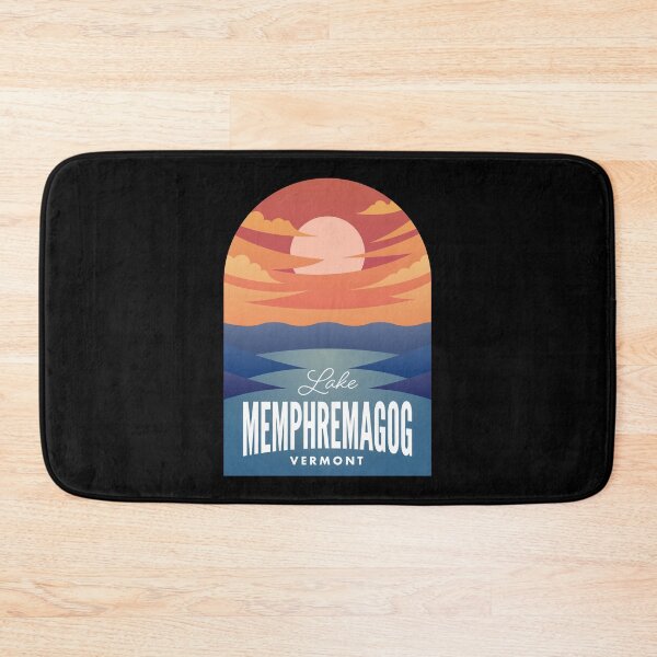 Item preview, Lake Memphremagog VT Retro Sunset designed and sold by HalpinDesign.