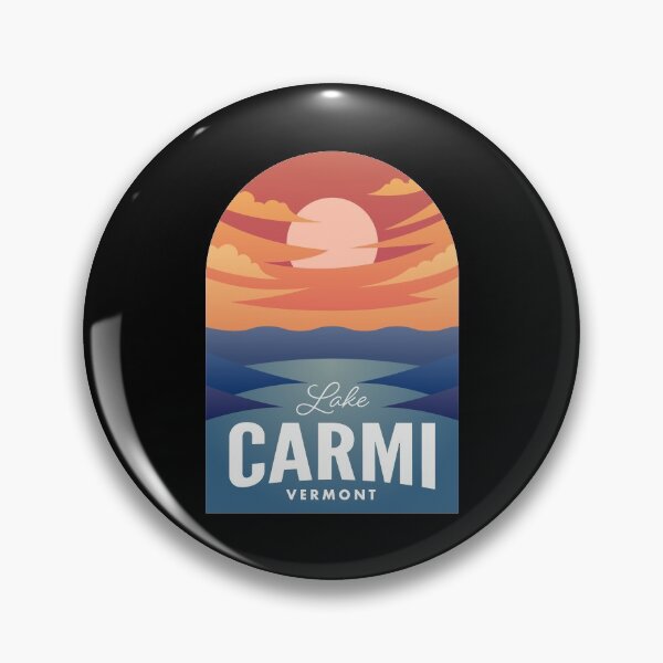 Artikelvorschau, Lake Carmi VT Retro Sunset entworfen und verkauft von HalpinDesign.