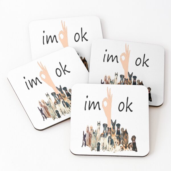 Item preview, I'm Ok Funny Dogs Lover designed and sold by boyastore.
