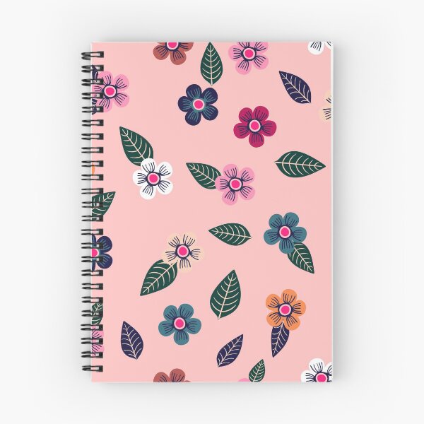 Item preview, Julie’s Garden Scattered Flowers Pink designed and sold by ToEllaBloom.