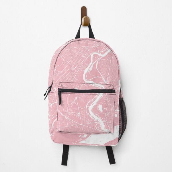 Item preview, Philadelphia, Pennsylvania, City Map - Pink designed and sold by helloadventure.