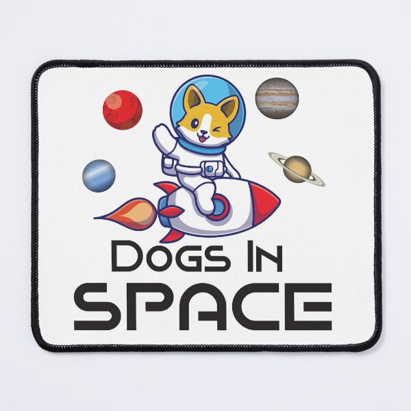 Item preview, Dogs In Space - Dog Lover Christmas designed and sold by DeMuthu.