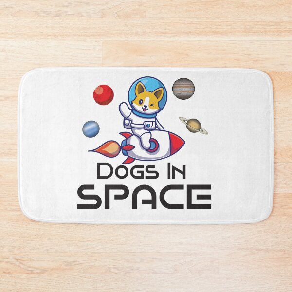 Item preview, Dogs In Space - Dog Lover Christmas designed and sold by DeMuthu.