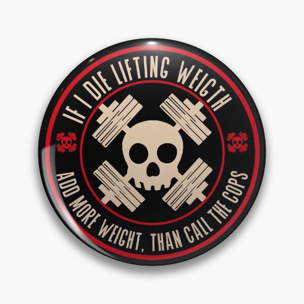 Item preview, Lifting Weights,Weightlifting, Powerlifting Skull Fitness Gifts, designed and sold by teeteeworld.