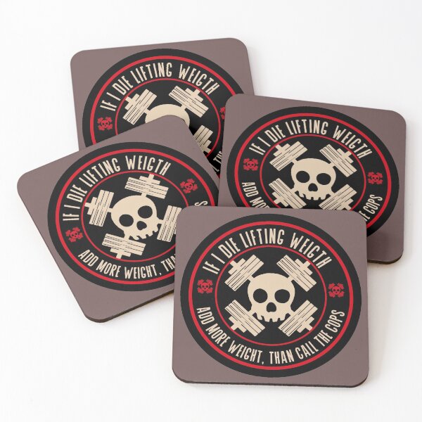 Item preview, Lifting Weights,Weightlifting, Powerlifting Skull Fitness Gifts, designed and sold by teeteeworld.