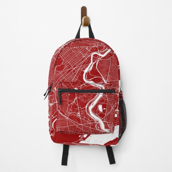 Item preview, Philadelphia, Pennsylvania, City Map - Red designed and sold by helloadventure.