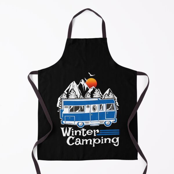 Item preview, Winter Camping Vintage RV Camper Recreational Vehicle designed and sold by CharJens.