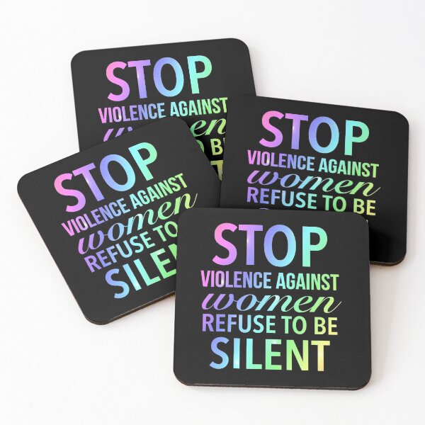 Item preview, Stop Violence Against Women Refuse To Be Silent - Prevent Domestic Violence designed and sold by Delandor.