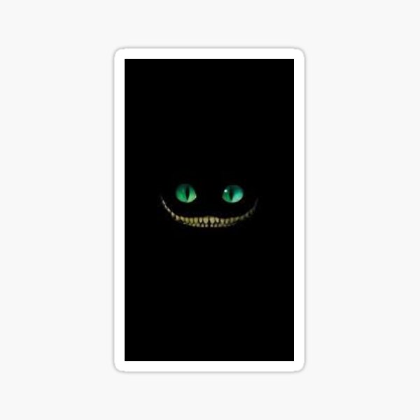 Black smile Sticker