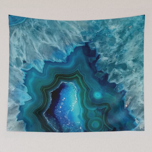Item preview, Teal Blue Agate designed and sold by maryedenoa.