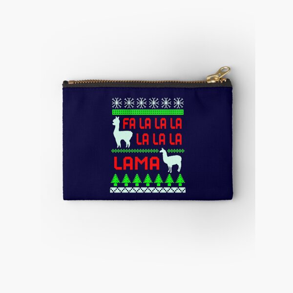 Item preview, Fa la la la Lama, Christmas Lama Pattern, Red and Green designed and sold by ACC .