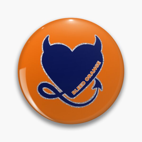 Item preview, Bleed Orange Devil Heart  designed and sold by Ajcollages.