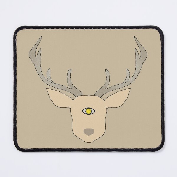 Item preview, CYCLOPS DEER ("creme" background) designed and sold by Randomazer.