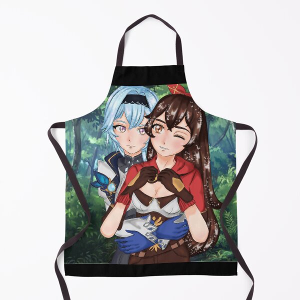 Item preview, Amber and Eula - Genshin Impact  designed and sold by shahdraws.
