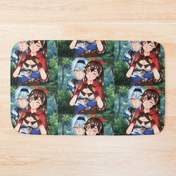 Item preview, Amber and Eula - Genshin Impact  designed and sold by shahdraws.