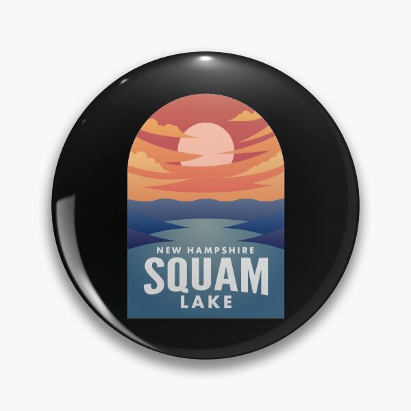 Artikelvorschau, Squam Lake NH Retro Sunset entworfen und verkauft von HalpinDesign.