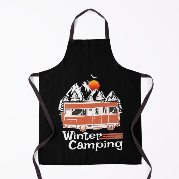 Item preview, Winter Camping Vintage RV Camper Recreational Vehicle designed and sold by CharJens.