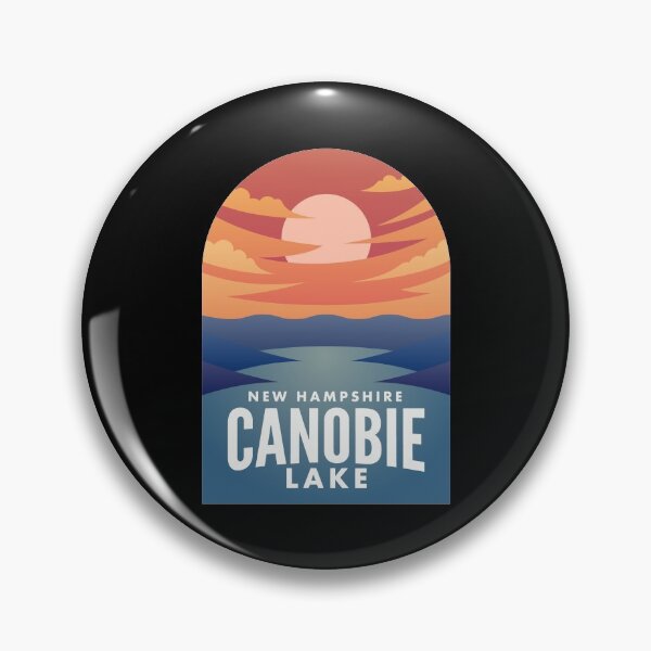 Artikelvorschau, Canobie Lake NH Retro Sunset entworfen und verkauft von HalpinDesign.