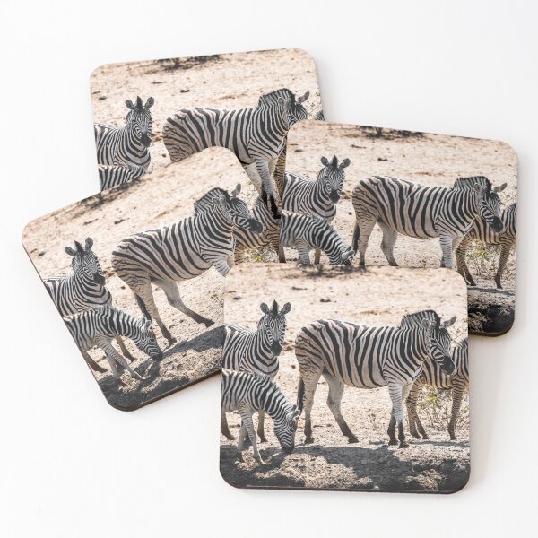 Item preview, Plain zebra family, Namibia designed and sold by Lyl Dil Creations.