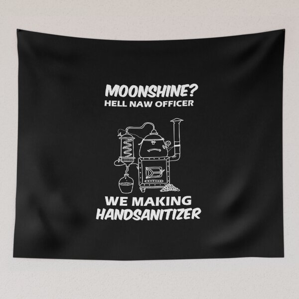 Item preview, Moonshine- Making Handsanitizer designed and sold by PaulPolygonart.