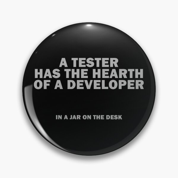 Item preview, qa tester designed and sold by AsKartongs.