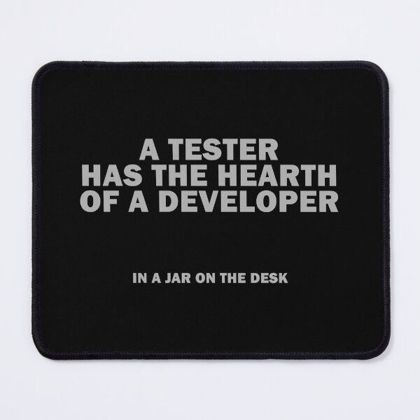 Item preview, qa tester designed and sold by AsKartongs.