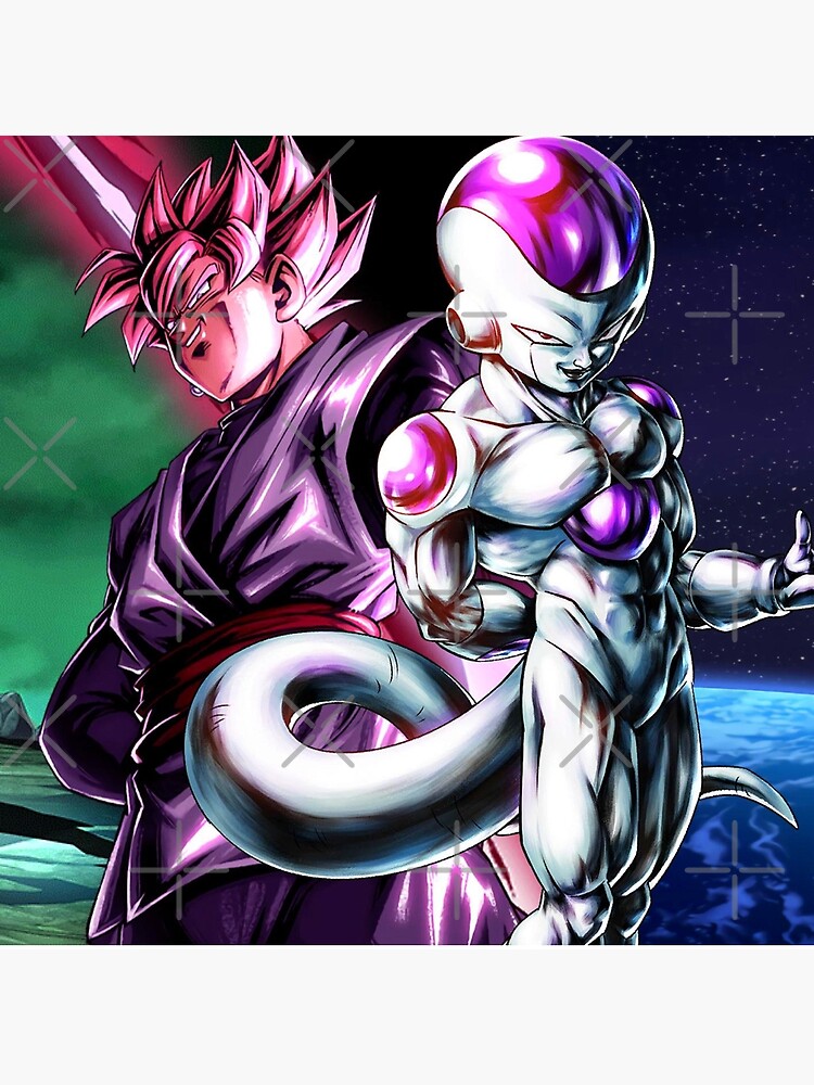 Goku Black Manga (SSJR) VS Golden Freeza anime