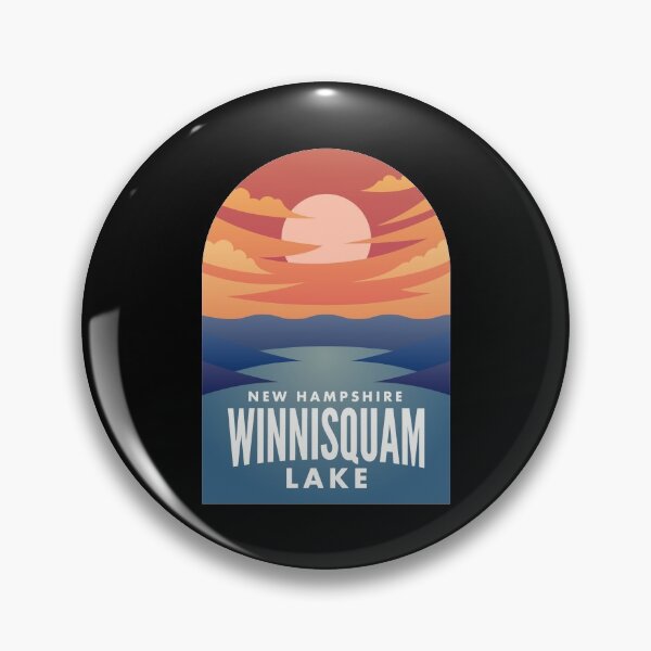Artikelvorschau, Winnisquam Lake NH Retro Sunset entworfen und verkauft von HalpinDesign.