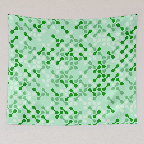 Item preview, Geometric pattern green shades,cute pattern design designed and sold by MoSaid.