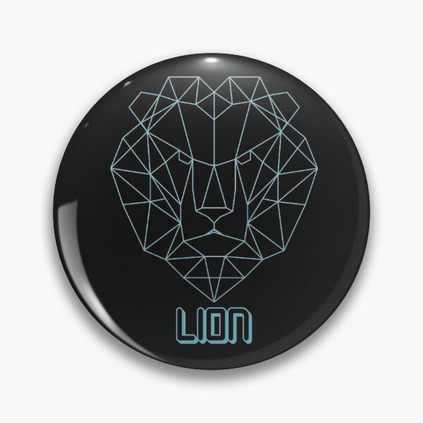 Item preview, geometric lion designed and sold by capotees.