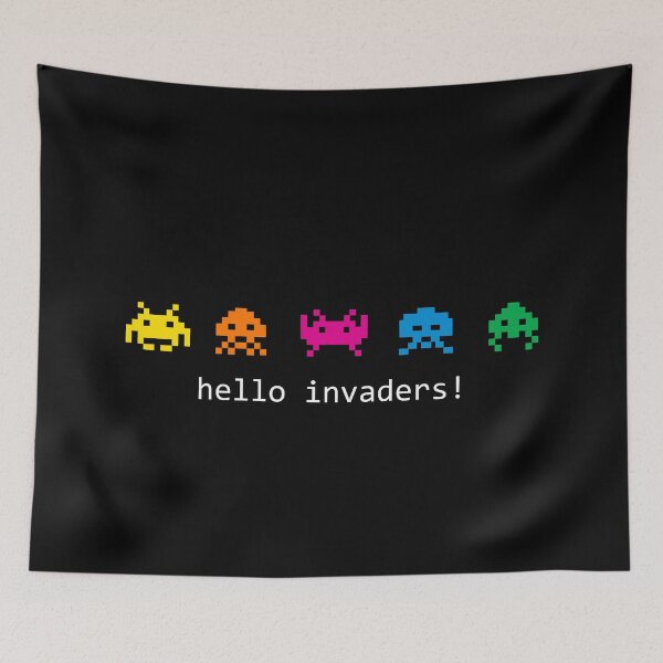 Item preview, Hello invaders! designed and sold by BuonArt.