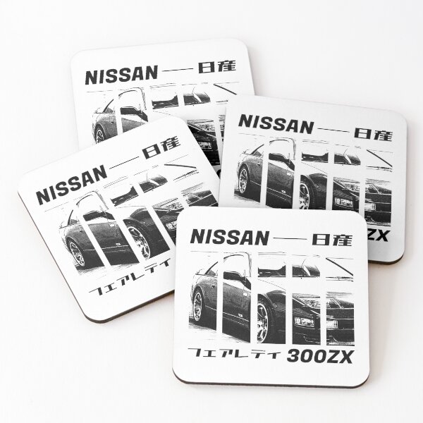 Artikelvorschau, NISSAN 300ZX Schwarz und Weiß 3 entworfen und verkauft von Cero81.