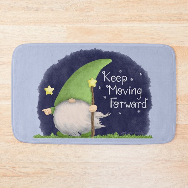 Item preview, Keep Moving Forward Gnome designed and sold by glachhabria.