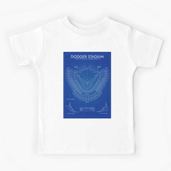 Dodger Stadium Unisex T-Shirt – Ballpark Blueprints