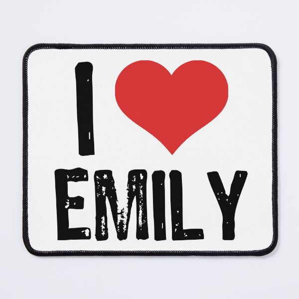 Item preview, I Love Emily designed and sold by The "I Love Everything" Shop.