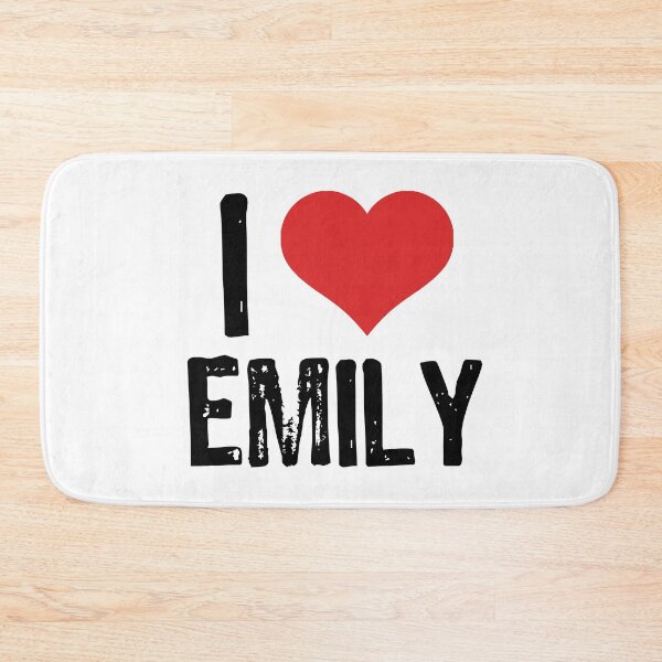 Item preview, I Love Emily designed and sold by The "I Love Everything" Shop.