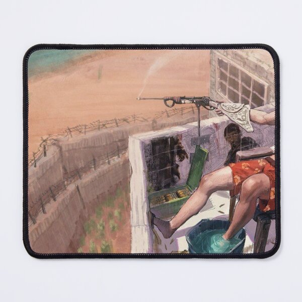 Oil Rats Rust Mouse Pad