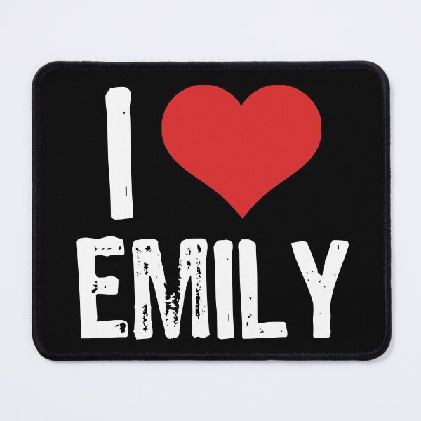 Item preview, I Love Emily designed and sold by The "I Love Everything" Shop.