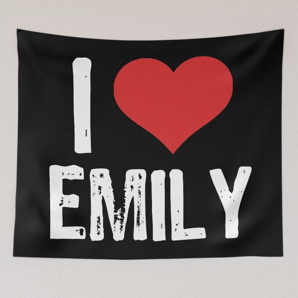 Item preview, I Love Emily designed and sold by The "I Love Everything" Shop.