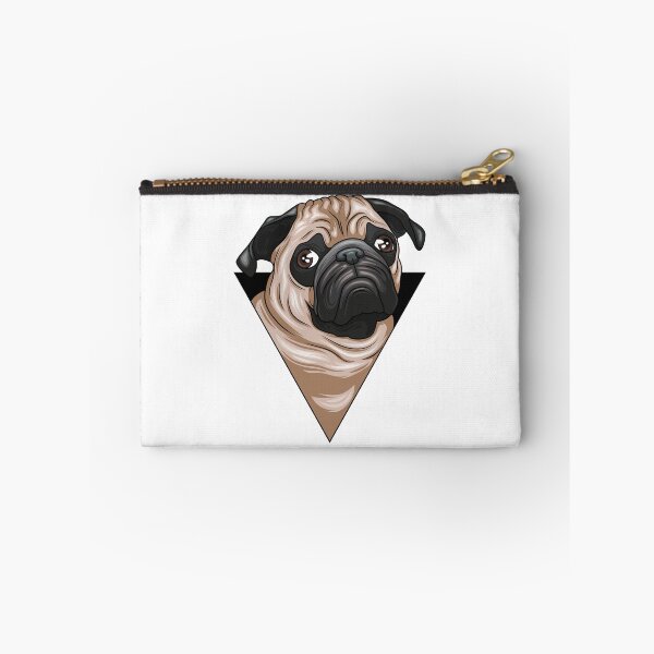 Item preview, Realistic portrait of a pug designed and sold by kapiks.